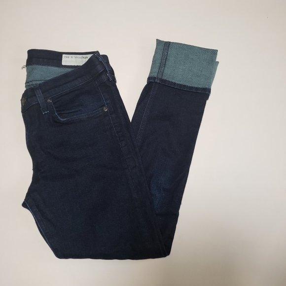 Rag & Bone Olive Harrow Skinny Jeans Sz 29 - Picture 3 of 8